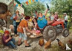  - Marius van Dokkum - Tuinfeest  -  Puzzel 1000 stukjes