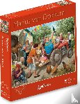  - Marius van Dokkum - Tuinfeest  -  Puzzel 1000 stukjes