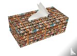  - Tissuebox houder Boeken Kloosterbibliotheek