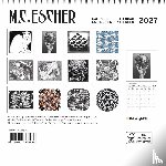  - M.C. Escher mini maandkalender 2027