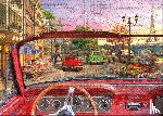  - Rebo legpuzzel 2000 stukjes - Driving through Paris