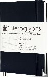  - Hieroglyphs Notitieboek - A5 Gelinieerd - Zwart
