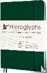  - Hieroglyphs Notitieboek - A5 Gelinieerd - Groen