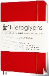  - Hieroglyphs Notitieboek - A5 Gelinieerd - Vermiljoen