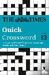 The Times Mind Games - The Times Quick Crossword Book 13