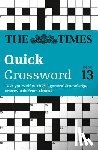 The Times Mind Games - The Times Quick Crossword Book 13