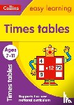 Collins Easy Learning - Times Tables Ages 7-11