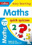Collins Easy Learning - Maths Quick Quizzes Ages 5-7