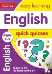 Collins Easy Learning - English Quick Quizzes Ages 7-9
