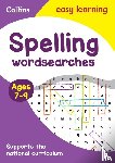 Collins Easy Learning - Spelling Word Searches Ages 7-9