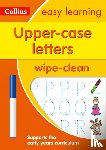 Collins Easy Learning - Upper Case Letters Age 3-5 Wipe Clean Activity Book