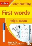 Collins Easy Learning - First Words Age 3-5 Wipe Clean Activity Book