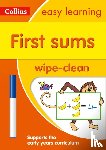 Collins Easy Learning - First Sums Age 3-5 Wipe Clean Activity Book