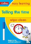 Collins Easy Learning - Telling the Time Wipe Clean Activity Book