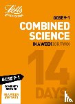 Collins GCSE - GCSE 9-1 Combined Science In Two Weeks