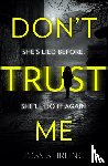 Stirling, Joss - Don’t Trust Me