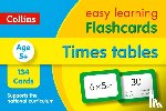 Collins Easy Learning - Times Tables Flashcards
