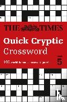 The Times Mind Games, Grimshaw, John - The Times Quick Cryptic Crossword Book 5