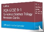 Collins GCSE - AQA GCSE 9-1 Combined Science Revision Cards (Biology, Chemistry & Physics)