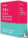 Collins 11+ - 11+ Verbal Reasoning Flashcards