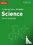 Collins 11+ - Lower Secondary Science Workbook: Stage 9