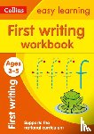 Collins Easy Learning - First Writing Workbook Ages 3-5