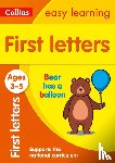Collins Easy Learning - First Letters Ages 3-5