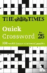 The Times Mind Games, Grimshaw, John - The Times Quick Crossword Book 25