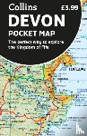 Collins Maps - Devon Pocket Map