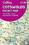 Collins Maps - Cotswolds Pocket Map
