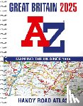 A-Z Maps - Great Britain A-Z Handy Road Atlas 2025 (A5 Spiral)