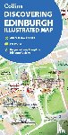 Beddow, Dominic, Collins Maps - Discovering Edinburgh Illustrated Map