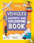 National Geographic Kids - Vehicles Activity and Colouring Book
