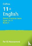 Collins 11+ - 11+ English Quick Practice Tests Age 10-11 (Year 6) Set B