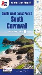 A-Z Maps - South West Coast Path 3 – South Cornwall