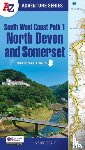 A–Z maps - South West Coast Path 1 – North Devon & Somerset