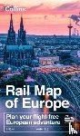 Collins Maps - Collins Rail Map of Europe