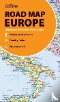 Collins Maps - Collins Road Map of Europe