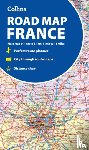Collins Maps - Collins Road Map of France