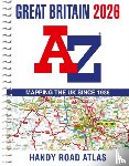 A-Z Maps - Great Britain A-Z Handy Road Atlas 2026 (A5 Spiral)
