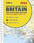 Collins Maps - 2026 Collins Essential Road Atlas Britain and Northern Ireland