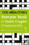 The Times Mind Games - The Times Bumper Book of Quick Cryptic Crosswords book 1