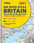 Collins Maps - Collins Big Road Atlas Britain and Northern Ireland 2027 (A3 Spiral)