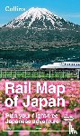 Collins Maps - Collins Rail Map of Japan