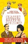 Ross, Robert - How Well Do You Know … Classic British Sitcoms?
