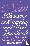 Johnson, Burges - New Rhyming Dictionary and Poet's Handbook