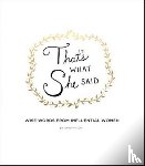 Joy, Kimothy - That's What She Said