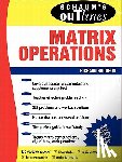 Bronson, Richard - Schaum's Outline of Matrix Operations