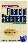 Bernstein, Leopold, Wild, John - Analysis of Financial Statements