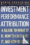 David Spaulding - Investment Performance Attribution